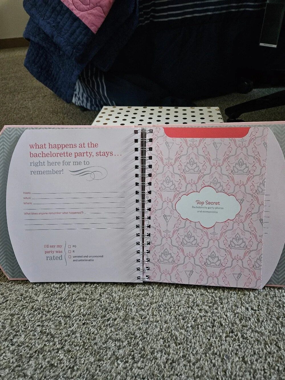 🔥NEW/UNUSED🔥 Bride To Be Scrapbook/Journal